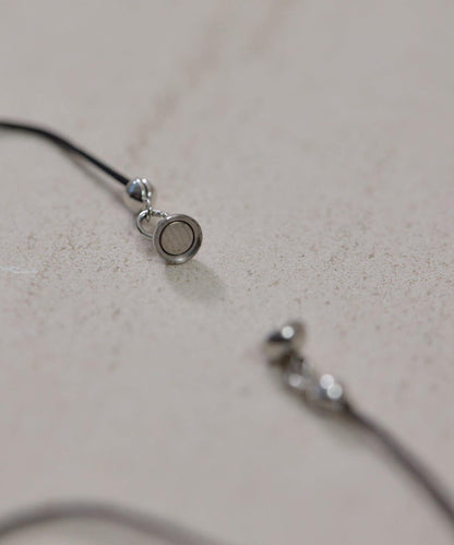 珍珠×繩帶短款項鍊