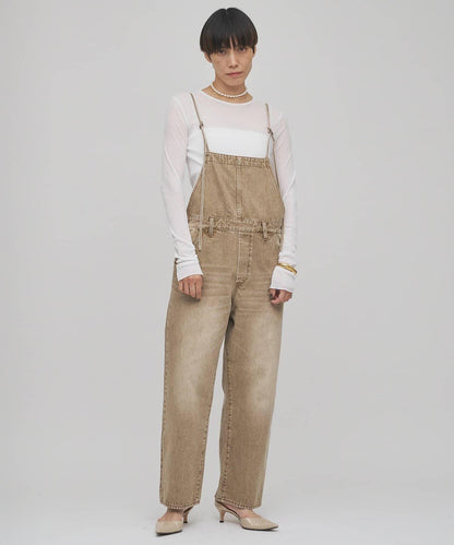 彩色牛仔連體衣