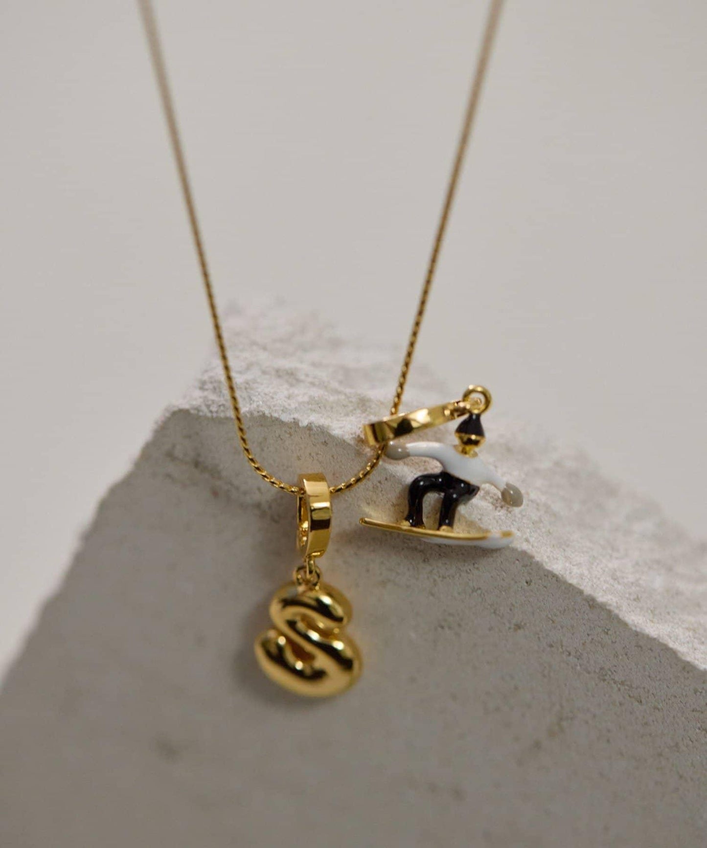 滑雪場單板滑雪項鍊