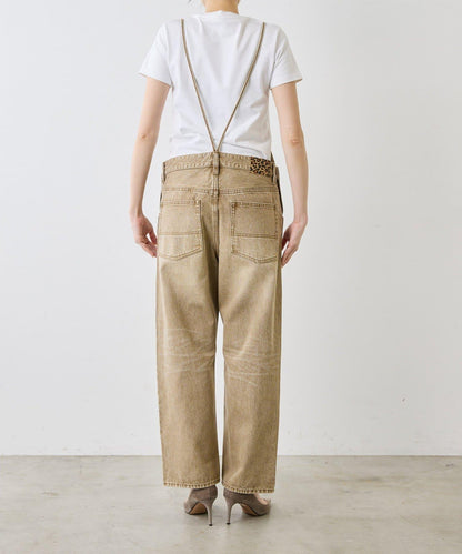 彩色牛仔連體衣