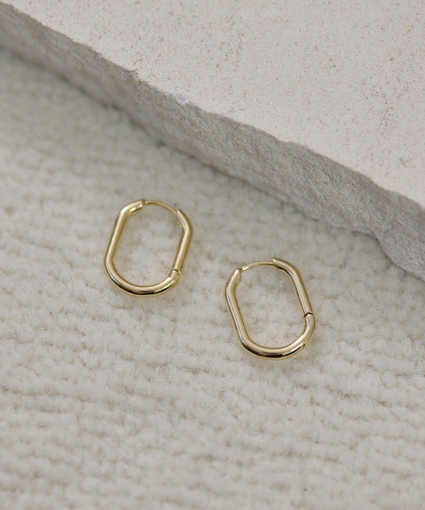 黑色多樣款圓環耳環