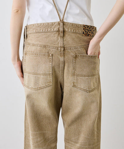 彩色牛仔連體衣