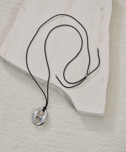 金屬過敏適用/不鏽鋼 立體吊墜項鍊