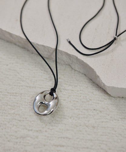 金屬過敏適用/不鏽鋼 立體吊墜項鍊