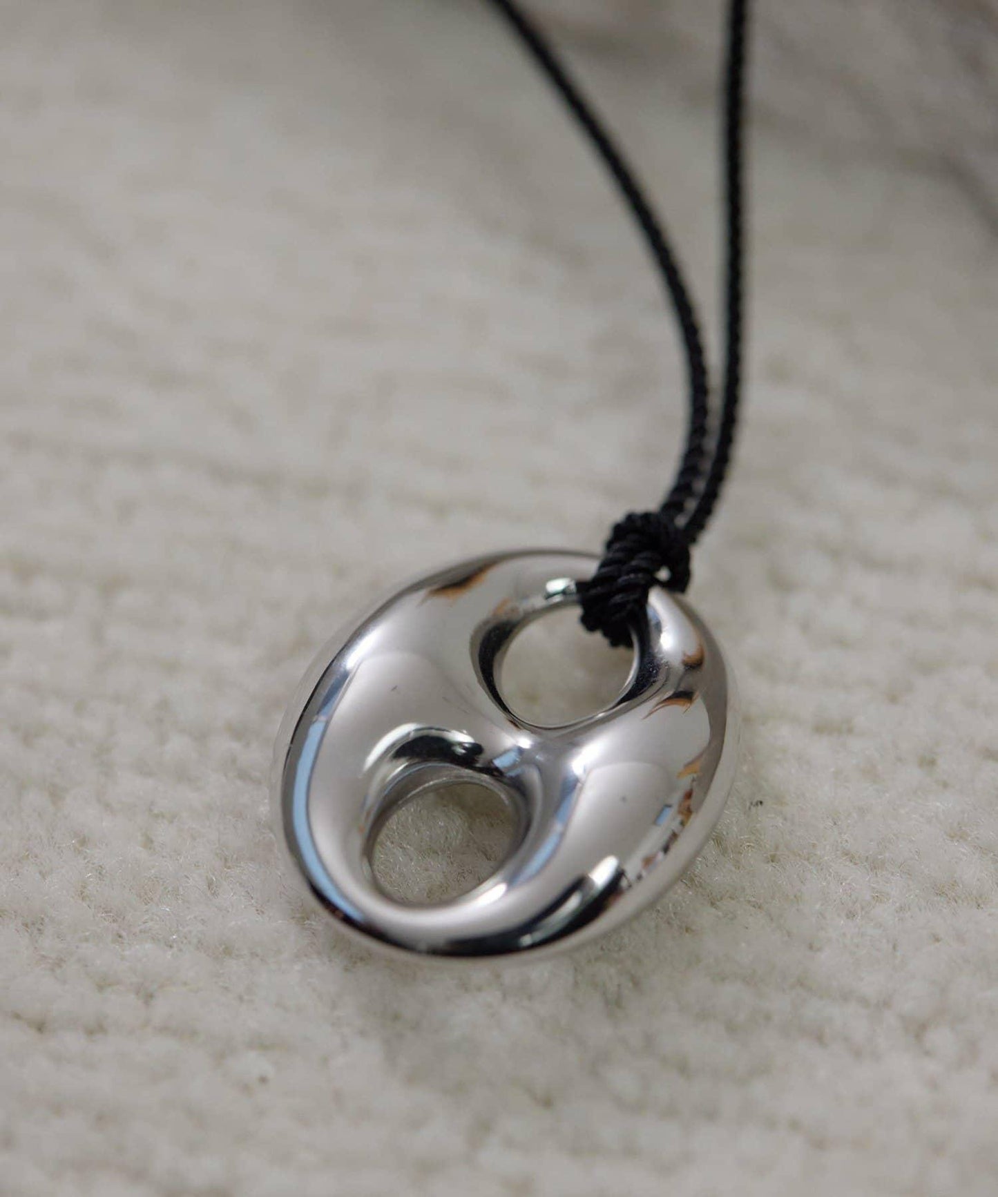 金屬過敏適用/不鏽鋼 立體吊墜項鍊