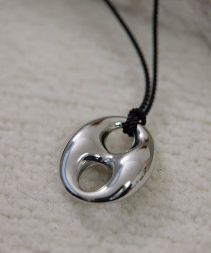 金屬過敏適用/不鏽鋼 立體吊墜項鍊