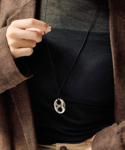 金屬過敏適用/不鏽鋼 立體吊墜項鍊