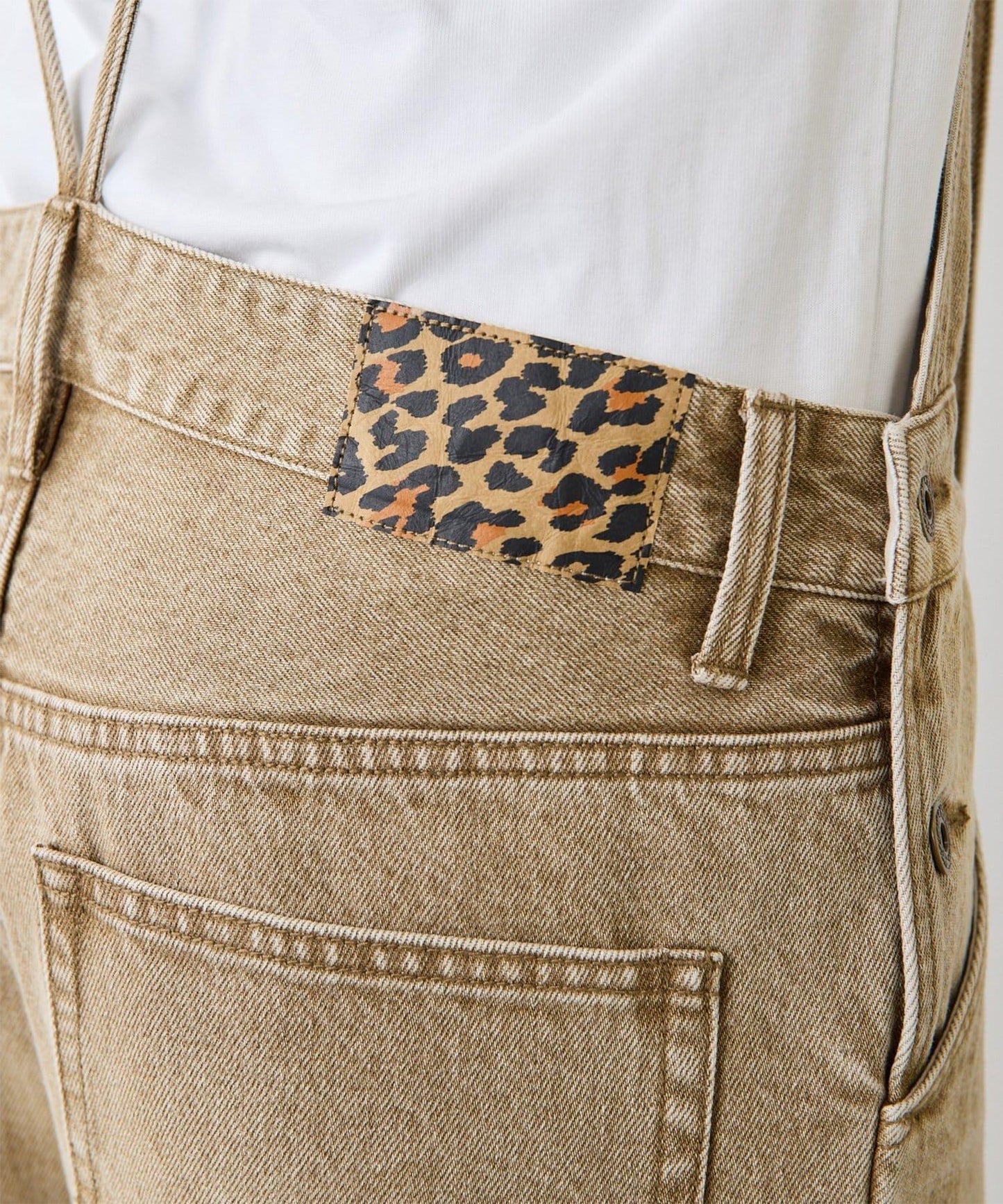 彩色牛仔連體衣