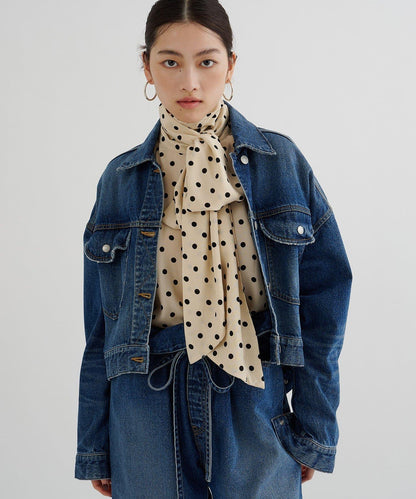 寬鬆牛仔夾克