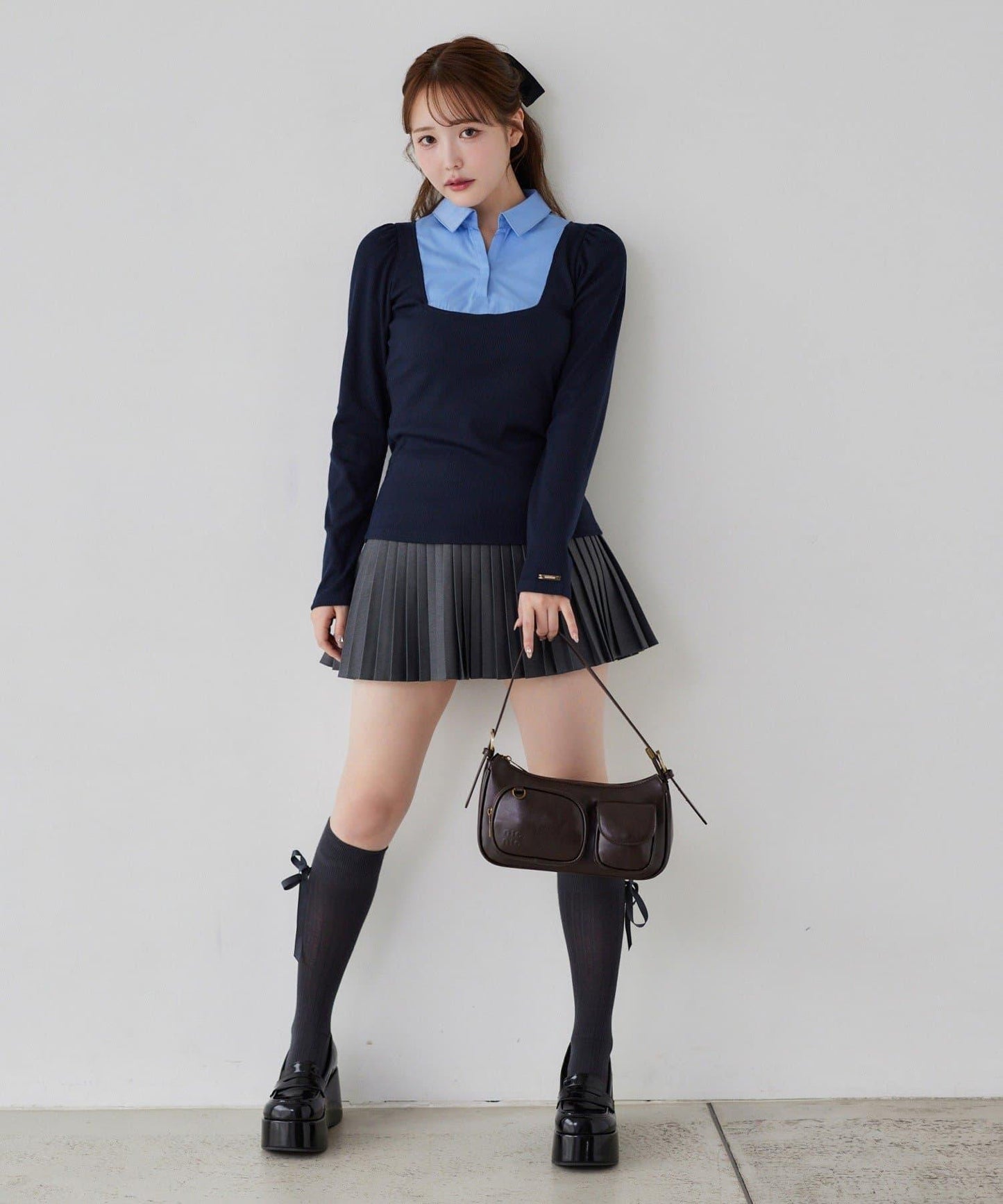 【復刻】細褶百褶裙