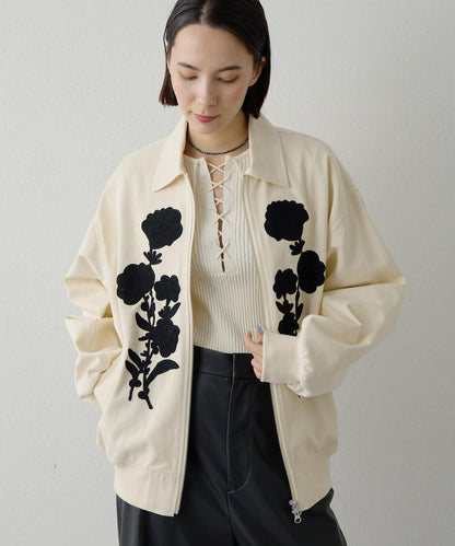 繡花夾克