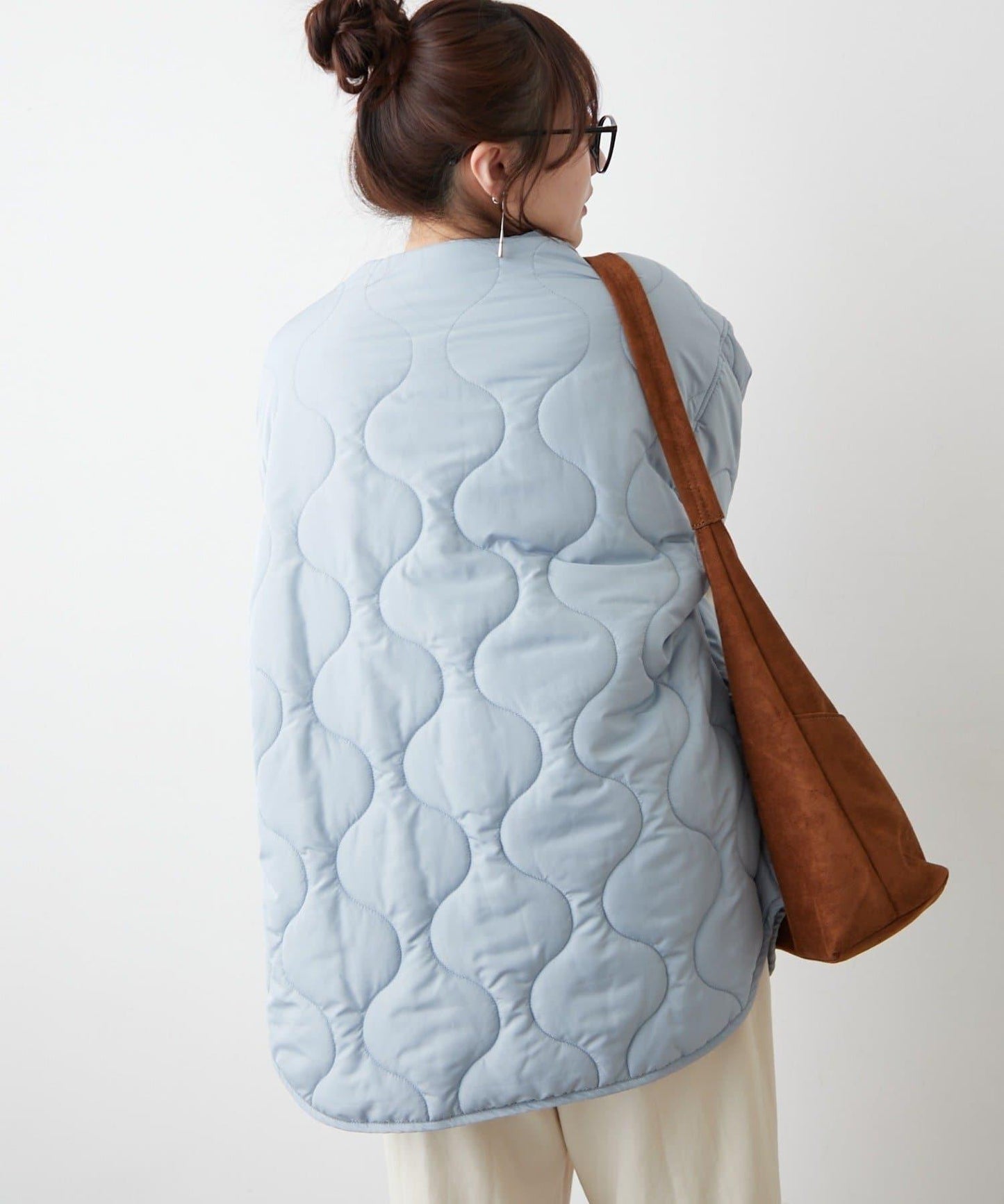 人氣系列！輕盈保暖滾邊絎縫夾克