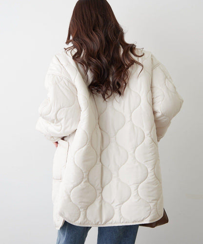 人氣系列！輕盈保暖滾邊絎縫夾克