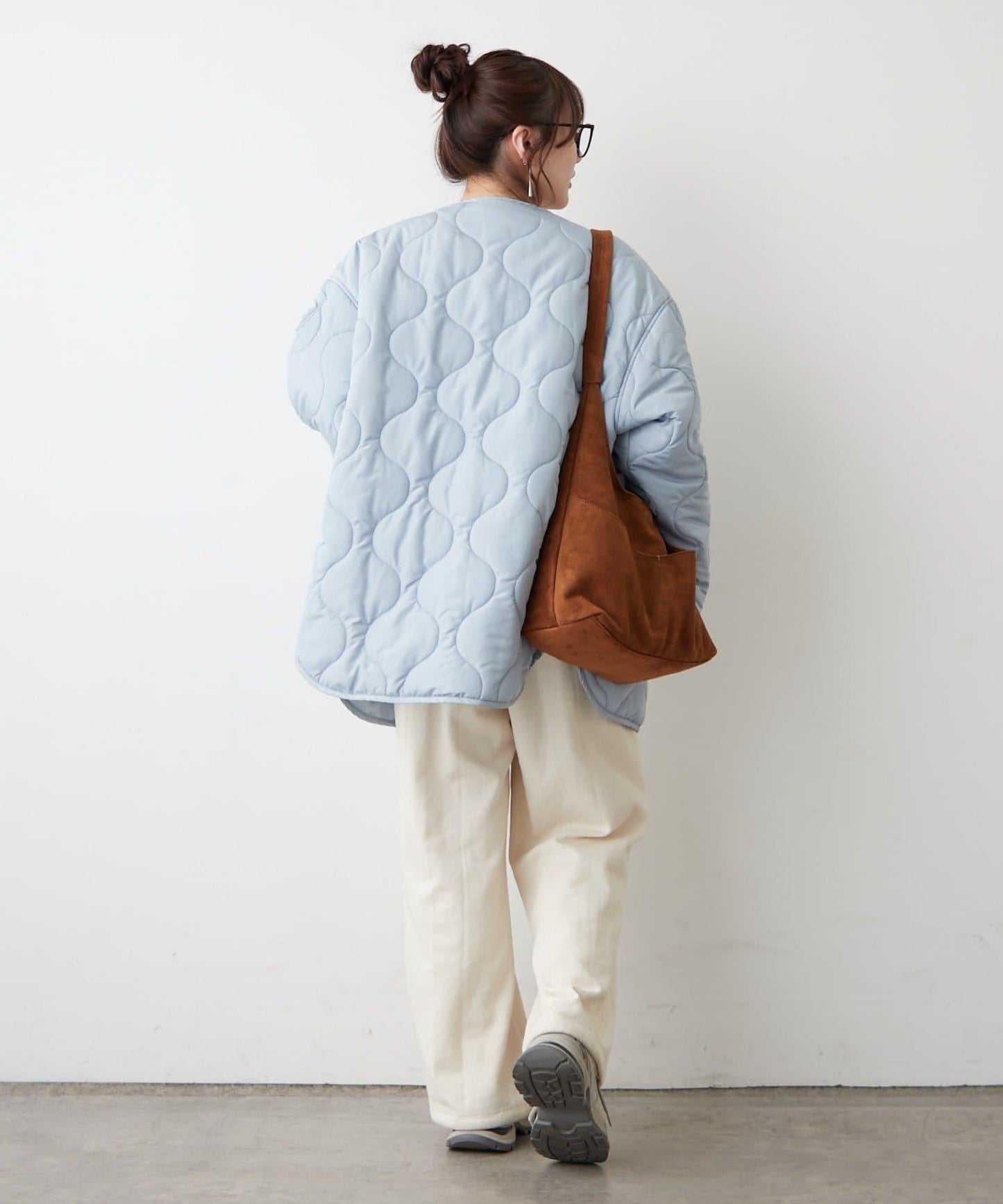 人氣系列！輕盈保暖滾邊絎縫夾克