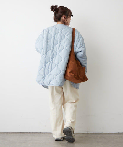 人氣系列！輕盈保暖滾邊絎縫夾克