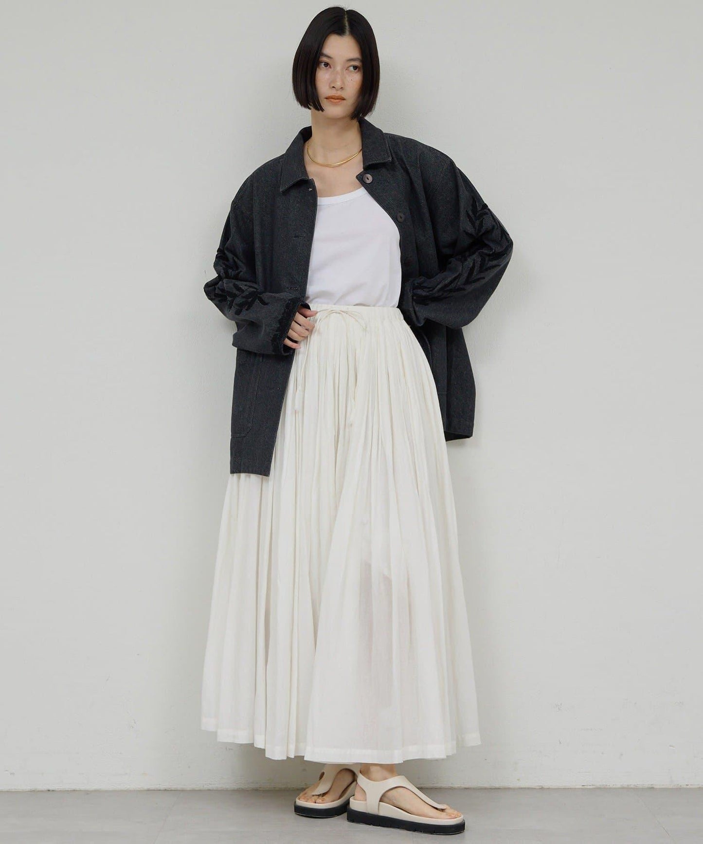 【Dhritië】刺繡夾克