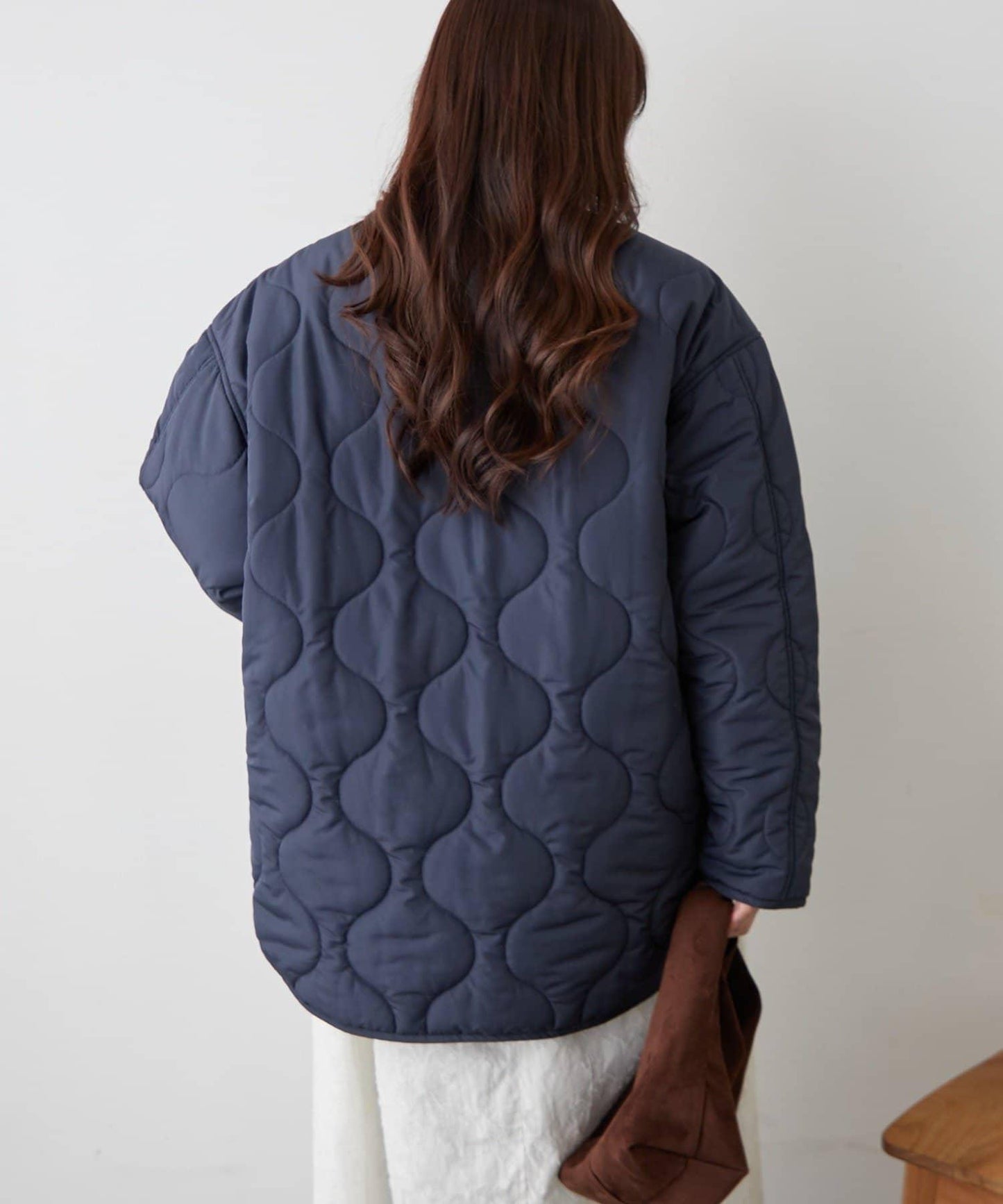 人氣系列！輕盈保暖滾邊絎縫夾克