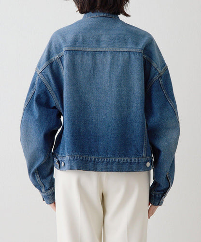 寬鬆牛仔夾克
