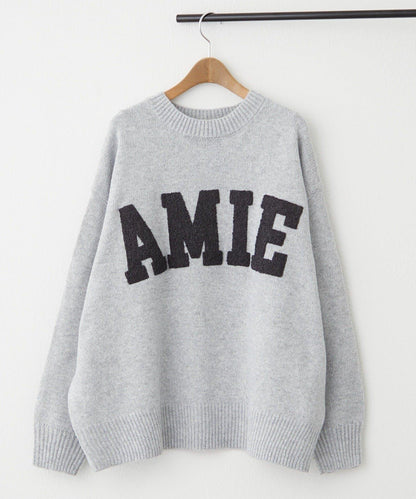 【RMAF】毛圈繡標誌針織衫