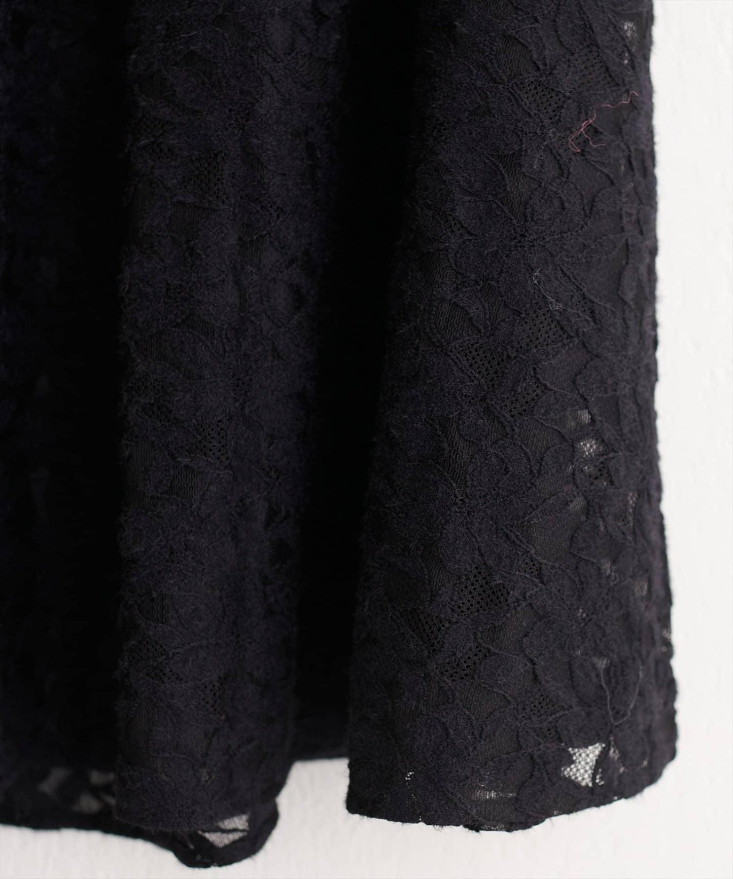 磨毛蕾絲半身裙