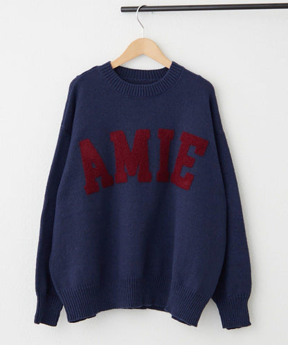 【RMAF】毛圈繡標誌針織衫