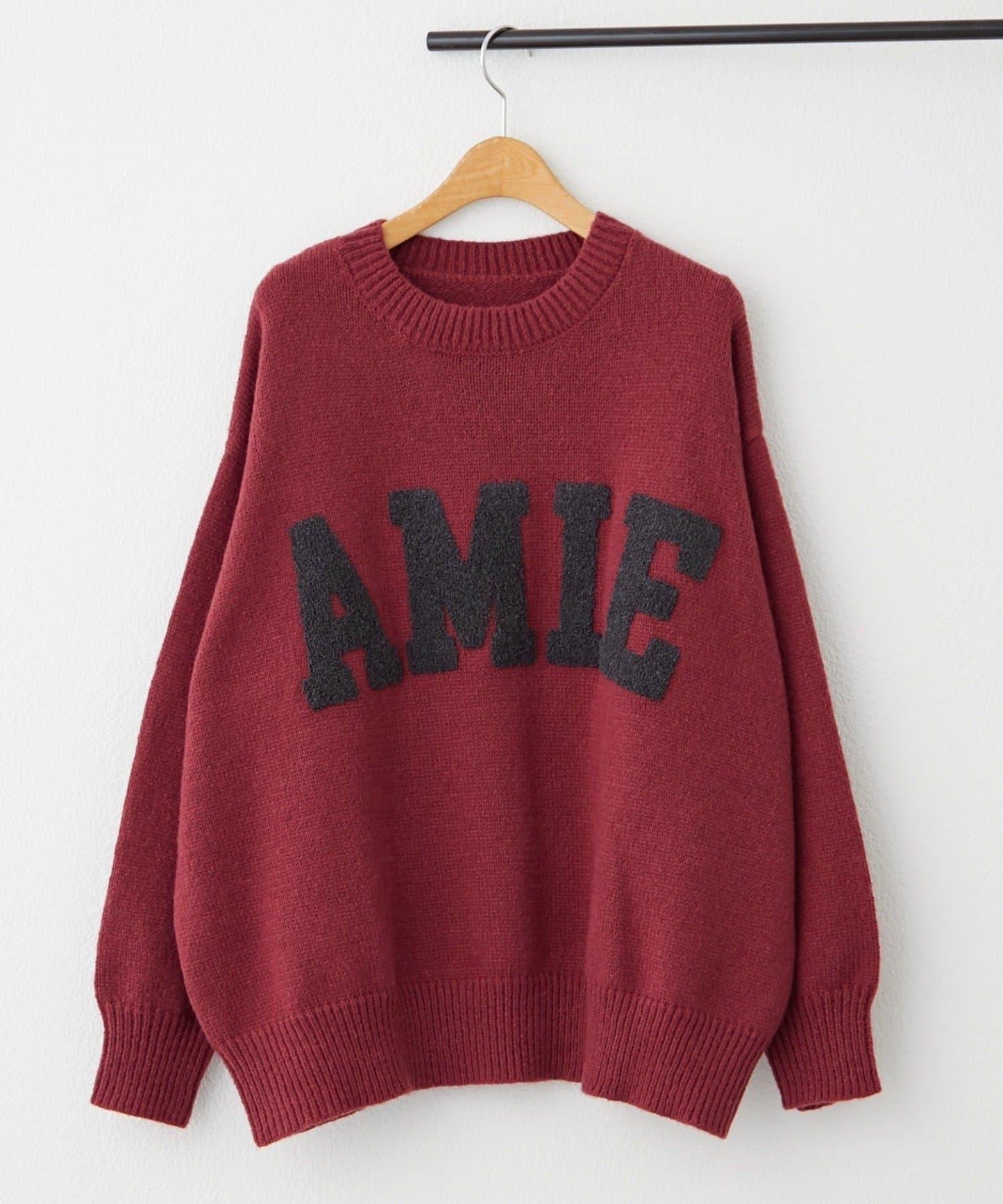 【RMAF】毛圈繡標誌針織衫