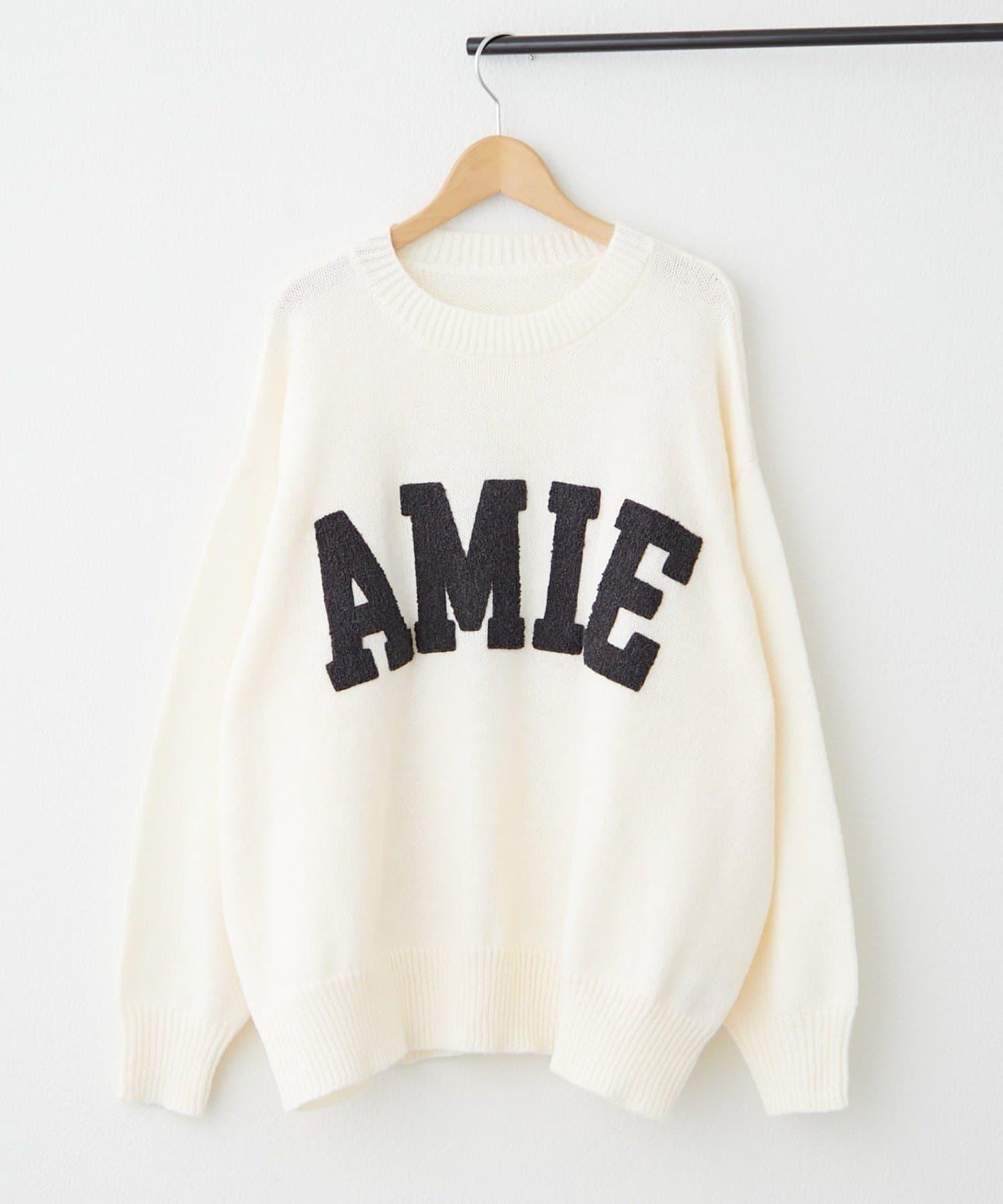 【RMAF】毛圈繡標誌針織衫