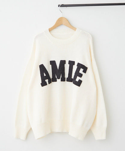 【RMAF】毛圈繡標誌針織衫