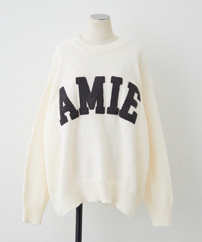 【RMAF】毛圈繡標誌針織衫