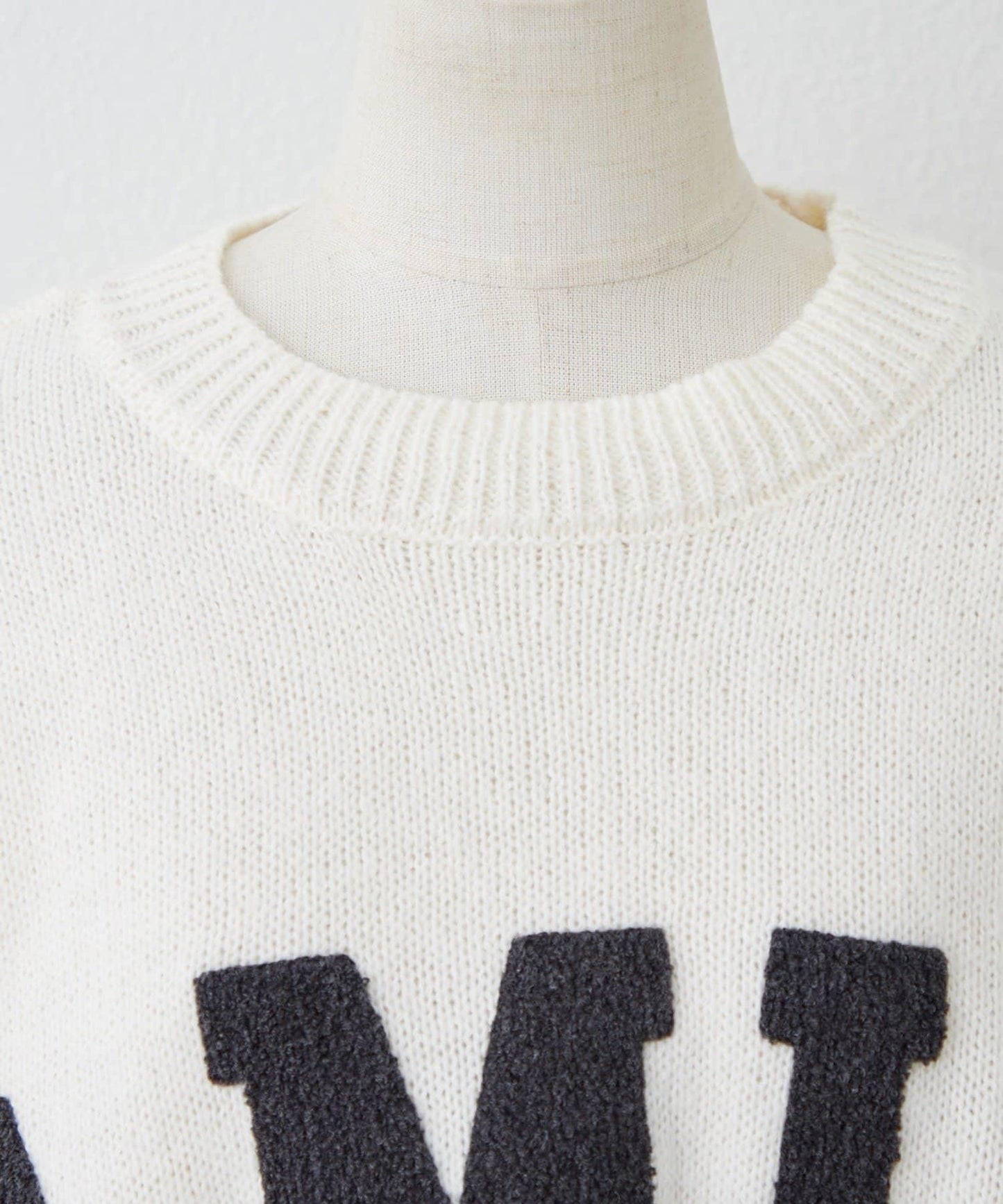 【RMAF】毛圈繡標誌針織衫