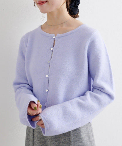 【4色可選】B 仿羊絨針織開衫
