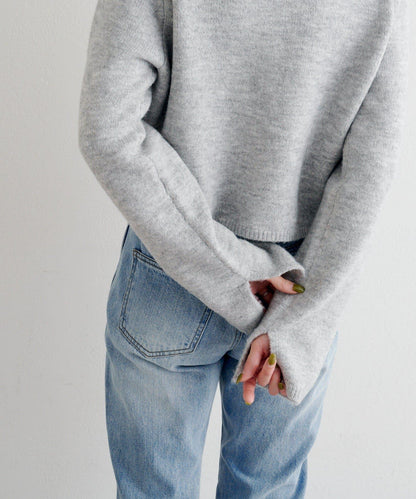 【4色可選】B 仿羊絨針織開衫