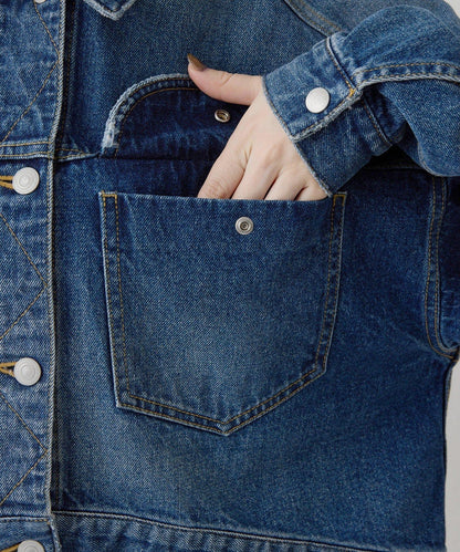 寬鬆牛仔夾克