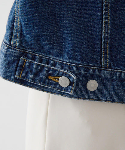 寬鬆牛仔夾克