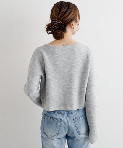 【4色可選】B 仿羊絨針織開衫