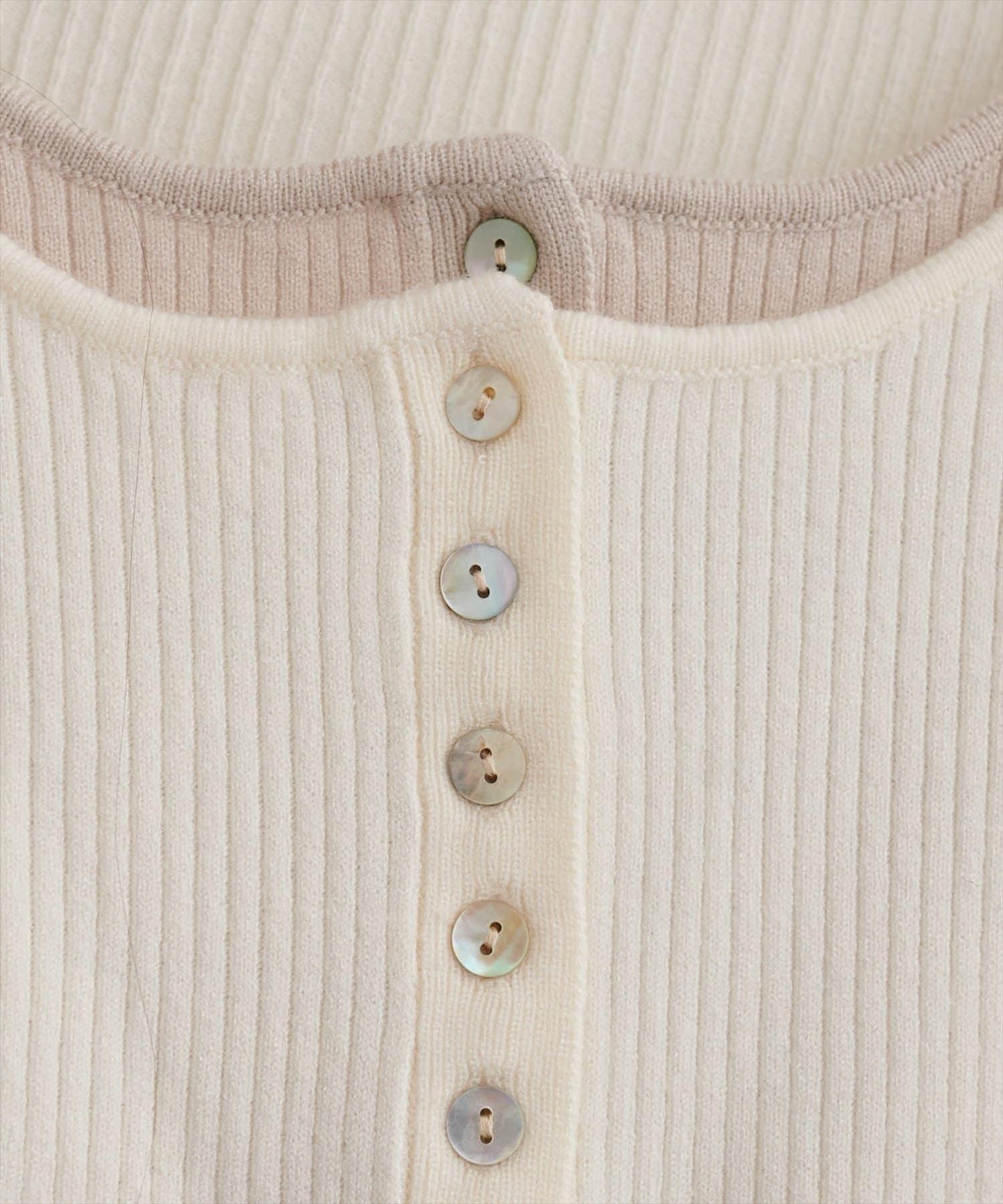 拼接針織套頭衫