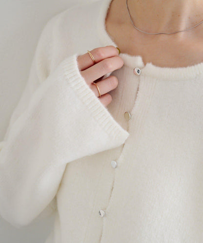 【4色可選】B 仿羊絨針織開衫