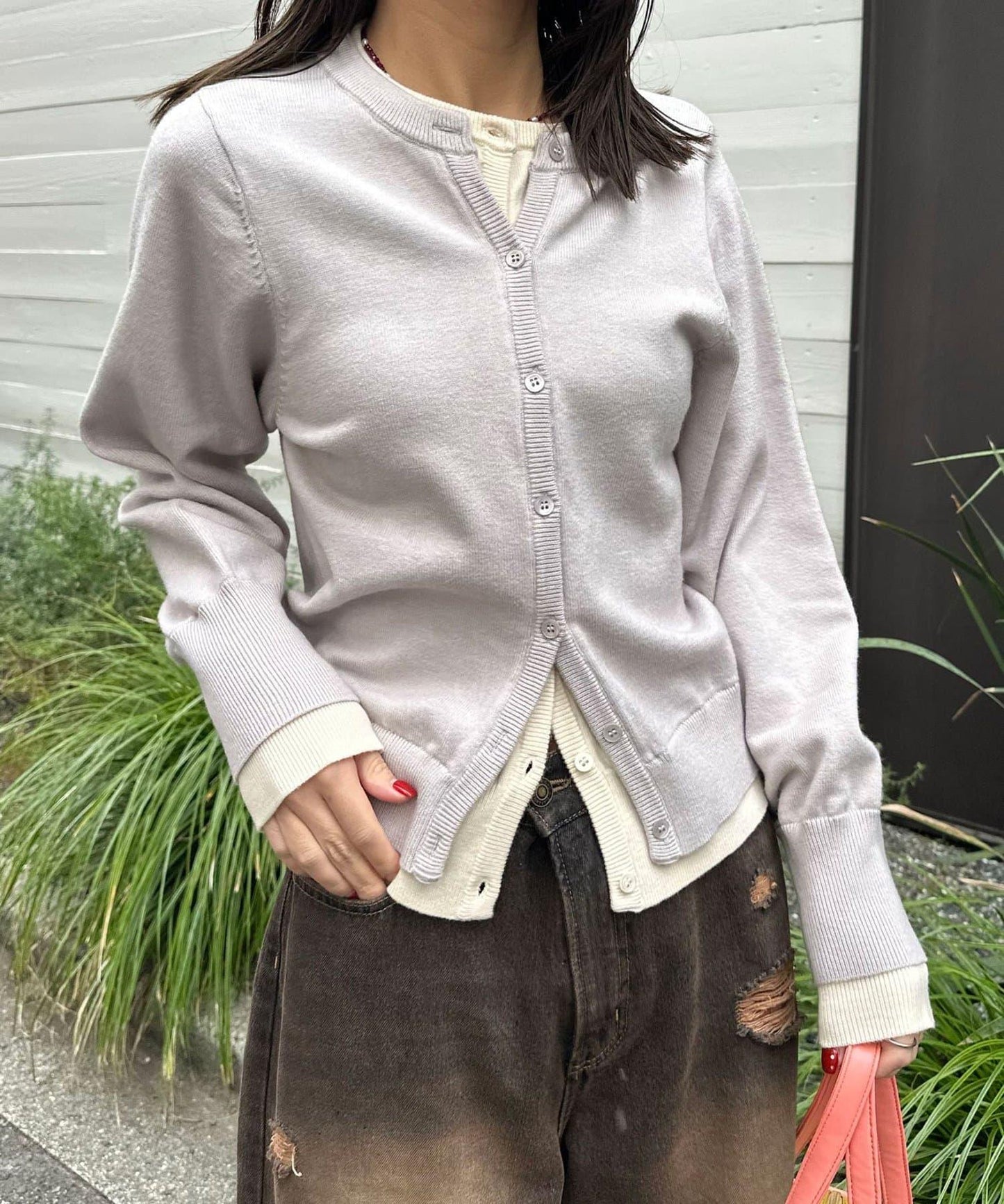 【neutral by ciaopanic】疊穿風格開衫