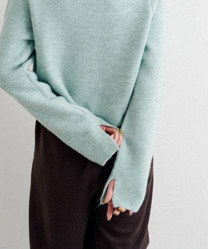 【4色可選】B 仿羊絨針織開衫