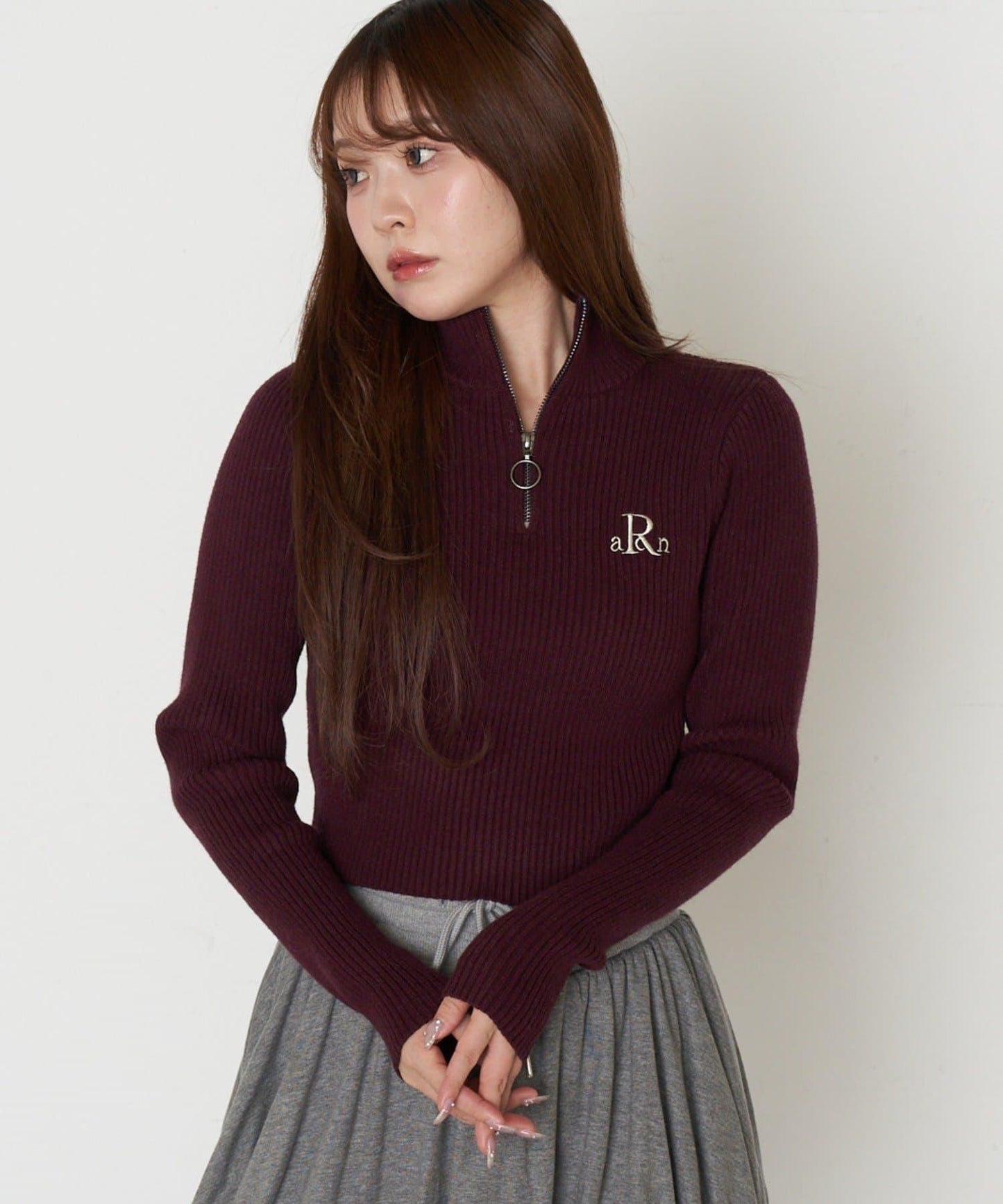 簡約高領針織衫