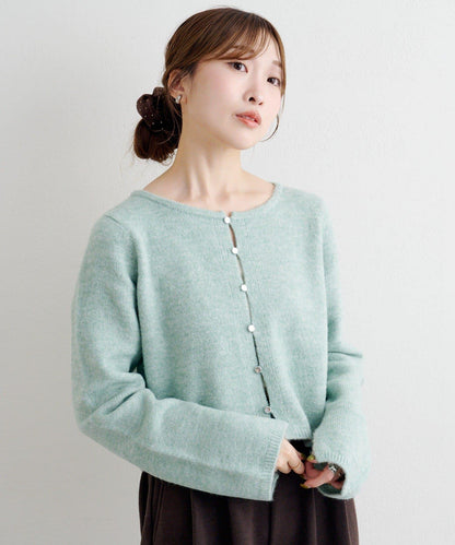 【4色可選】B 仿羊絨針織開衫