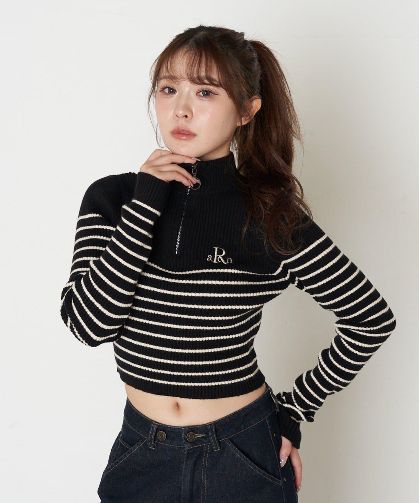 簡約高領針織衫