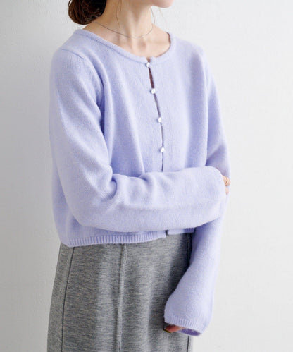 【4色可選】B 仿羊絨針織開衫