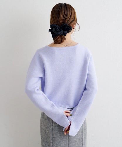 【4色可選】B 仿羊絨針織開衫