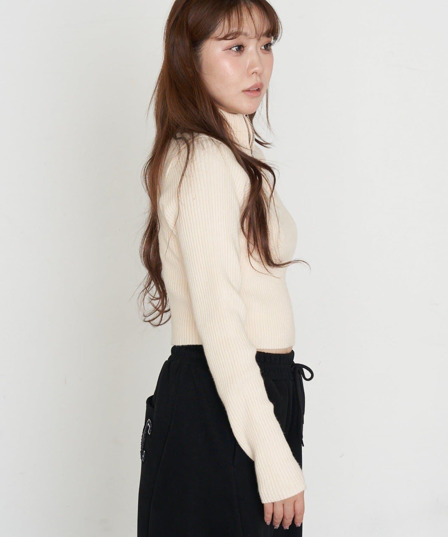 簡約高領針織衫