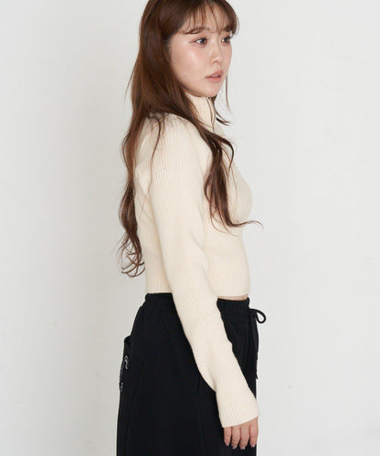 簡約高領針織衫