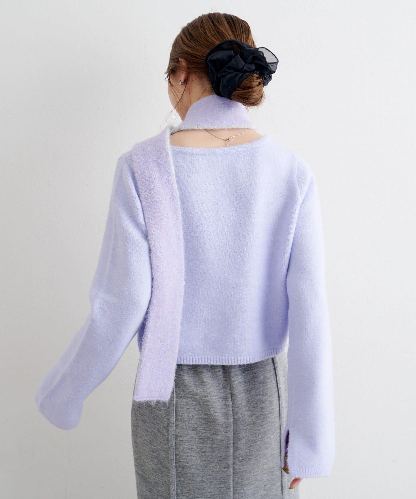 【4色可選】B 仿羊絨針織開衫