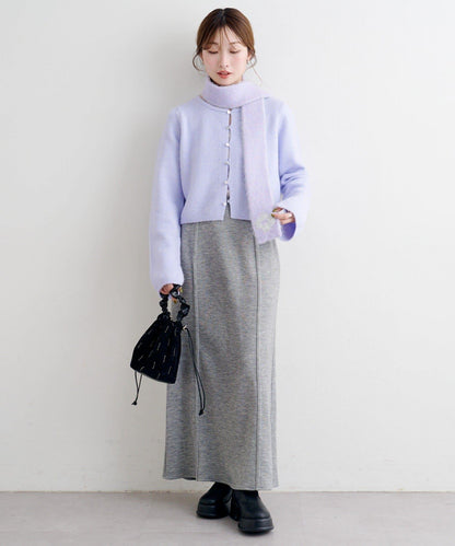 【4色可選】B 仿羊絨針織開衫