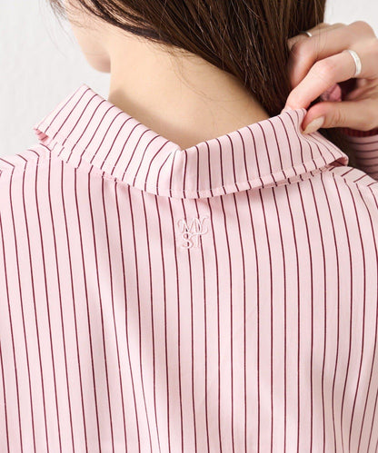 紐扣層疊寬鬆襯衫