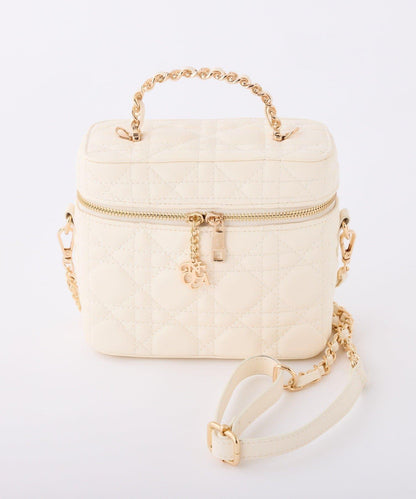 帶吊飾絎縫化妝包